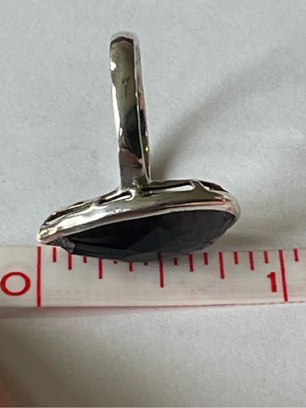 Ippolita Sterling Silver Hematite Rock Candy Ring - size 7 - Picture 9 of 10